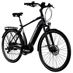 ZÜNDAPP E-Bike »X500«, 28 Zoll, 11 Gänge, max. Reichweite: 140 km, schwarz