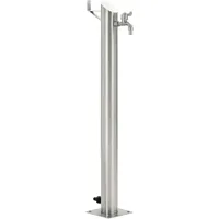 VidaXL Garten-Wassersäule Edelstahl Rund 95 cm