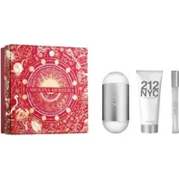 Carolina Herrera 212 NYC Eau de Toilette 100 ml + Eau de Toilette 10 ml + Body Lotion 100 ml Geschenkset 2023