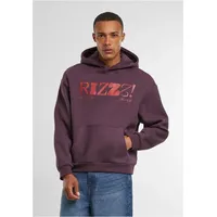 Mister Tee Rizzz Fluffy Kapuzenpullover - Plum Purple -