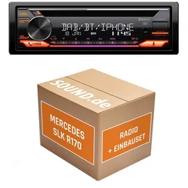 JUST SOUND best choice for caraudio Autoradio JVC KD-DB922BT Mercedes SLK R170 + Bose | Bluetooth Telefonieren A