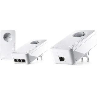 devolo Magic 2 – 2400 LAN Starter Kit: Weltweit schnellstes Powerline LAN-Adapter-Set - Weiß