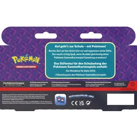 Pokémon Back to School Pencil Tin Box 2024