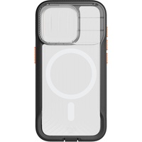 Tech21 EvoMax Case MagSafe for iPhone 15 Pro - Kompatibel mit - Aufprallschutz Hülle - Schlüsselbänder enthalten - Active Black