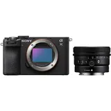 Sony Alpha ILCE-7C II schwarz + SEL 40mm f2,5 G | nach 300 EUR Sony A7C II When-Bought-With-Aktion