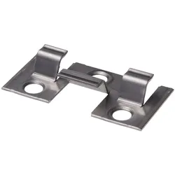 Kovalex® Dielenclip für Holz/WPC UK, schraubbar Edelstahl, 25 Stk./Paket, ausreichend für ca. 1 m2