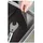 VAR Schrank Leder/Metall/PVC 533 x 404 x 3 mm schwarz