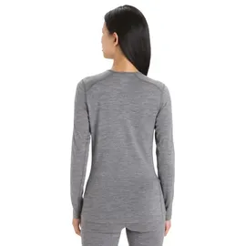 Icebreaker 200 Oasis Long Sleeve Crewe Damen - - grau