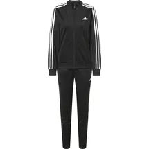 adidas Essentials 3-Streifen Trainingsanzug Damen Black / White XS