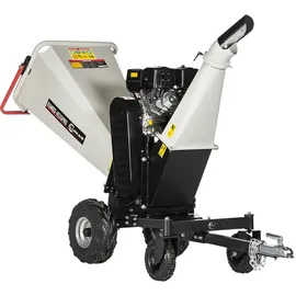 LUMAG Benzin Häcksler RAMBO HC15PRO mit E-Start, Pendelachse