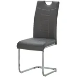 Schwingstuhl   ¦ grau ¦ Maße (cm): B: 44 H: 104 T: 57.5