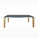 Sit Mobilia Tisch Olympia Turin Fußholz Teak 180x95 cm Keramik Azulecho - 2 Jahre Gewährleistung - mind. 14 Tage Rückgaberecht