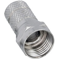 InLine InLine® 69910B F-Stecker, Schwarz