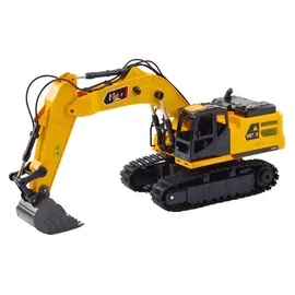 LeanToys RC-Auto Raupenbagger CH RTR weiß