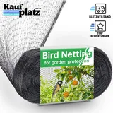 Vogelschutznetz 4x12m Engmaschig für Balkon Teich Obstbaumnetz Gartenpflanzen