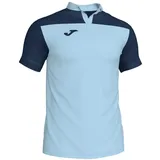 Joma Combi Poloshirt himmelblau/Marineblau L