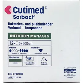 BSN Medical Cutimed Sorbact Tamponaden 5x200 cm