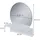 Vicco Badezimmerspiegel Elyra, Weiß, 50 x 54.5 cm mit Ablage, Vicco