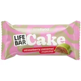 Lifefood Lifebar Cake Strawberry Caramel Matcha 35 g