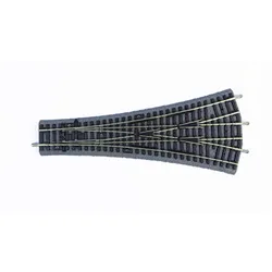 PIKO H0 55425 - 3-Wege Weiche W3 mit Bettung