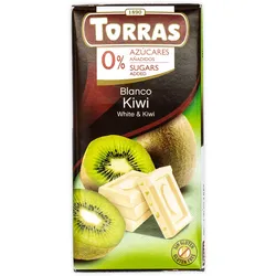 Torras White&Kiwi Chocolate Schokolade 0,075 kg