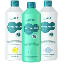 HAKA Neutralseife Allzweckreiniger 3x 1 l