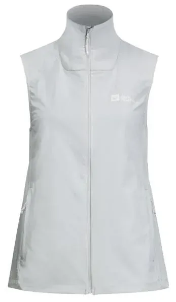 Jack Wolfskin Damen Prelight Vest, XL - cool grey