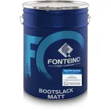 Fonteino Bootslack - Matt Anthrazitgrau - Bootsfarbe Schiffslack Yachtlack Holzlack Parkettlack Treppenlack Gartenmöbellack für Holz 5L