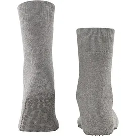 Falke Homepads Herren Socken aus Baumwoll-Woll-Mix, Hellgrau, 43-46