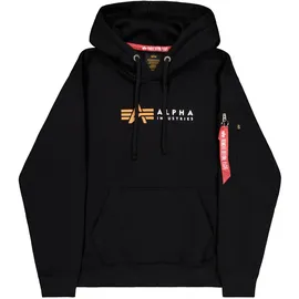 Alpha Industries Label Pullover Black M