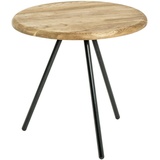 Haku-Möbel Beistelltisch Holz eiche 40,0 x 40,0 x 40,0 cm