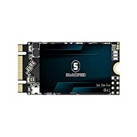 SHARKSPEED SSD 2TB M.2 2242 42mm SATA3 Festplatte Intern Solid State Drive für Laptops und Desktops