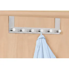 Wenko Türgarderobe Celano Edelstahl Silber