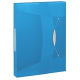 Esselte 624047 Ablagebox VIVIDA, A4, PP, 40 mm, blau