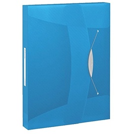 Esselte 624047 Ablagebox VIVIDA, A4, PP, 40 mm, blau