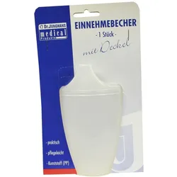 Einnehmebecher O.griff+deckel 12mm milch 1 St