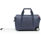 Reisenthel Reisetasche allrounder trolley Herringbone Dark Blue
