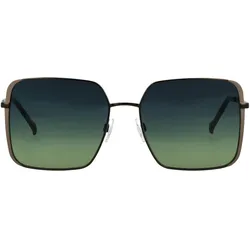 Sonnenbrille TITANFLEX "TITANFLEX Sonnenbrille", Damen, Gr. One Size, grün (dunkeloliv), Brillen