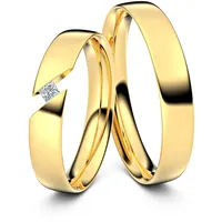 Trauringe Frankfurt 333er Gelbgold - 1614