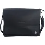 DISCOVERY Aktentasche "Heritage", Herren, Gr. B/H/T: 28cm x 22cm x 28cm, schwarz, Lederimitat, unifarben, Taschen, mit Mini-iPad-Fach