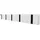 Home Deluxe Garderobenleiste HOOK 50 x 5,5 x 2 cm Weiß