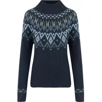 Sherpa Adventure Gear Damen Indu Eco Mock Neck Pullover (Größe M, blau)