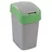 Curver Flip Bin 50 l silber/grün