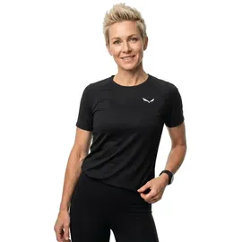 Salewa Cristallo Warm AMR W T-Shirt Black Out 40