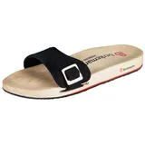 Berkemann Unisex-Erwachsene Berkilette Pantoletten, Schwarz (Schwarz), 38 EU (5 UK) - 38 EU