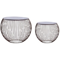VidaXL Couchtisch 2 Stk. Golden