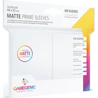 Gamegenic Matte Prime Sleeves weiß, 100 Stück (GGS10029ML)