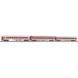 PIKO 3er Set Personenwagen IC 602 "Gorch Fock" 58249 H0