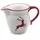 Gmundner Keramik - Bordeauxr. Hirsch, Milchgießer Cup 0,5 Liter