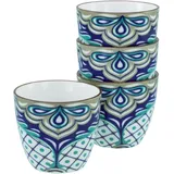 CreaTable Aladin, 4-teiliges Geschirrset Becherset aus Steinzeug,